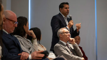 Interaction avec des leaders mondiaux de la jeunesse
