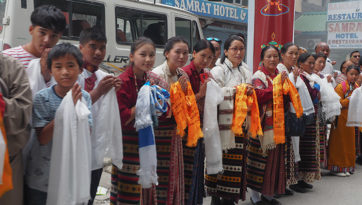 Sa Sainteté le Dalaï-Lama se rend à Manali