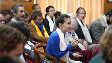 Rencontre avec des étudiants en Études Tibétaines