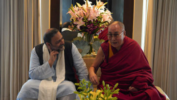 Lancement de la chaire du Dalaï-Lama pour les études de Nalanda à l'Université de Goa