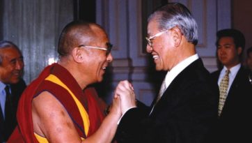 Condoléances à l'occasion du décès du président taïwanais Lee Teng-hui