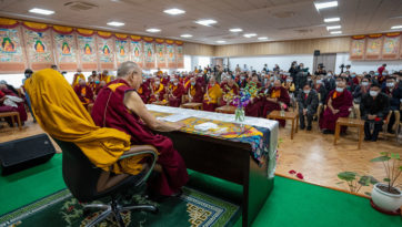 Inauguration de la bibliothèque et des archives du Dalaï-Lama