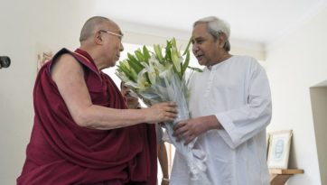Sympathie à l'égard de Naveen Patnaik, ministre en chef d'Odisha