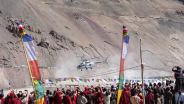 Initiation de longue vie à Khaltse, Ladakh