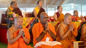 Enseignements à Bodhgaya, premier jour