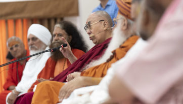Deuxième jour à l'ashram Shri Udasin Karshni