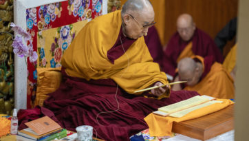 Deuxième jour de la transmission de l'Essence de la voie du milieu de Bhavavivéka