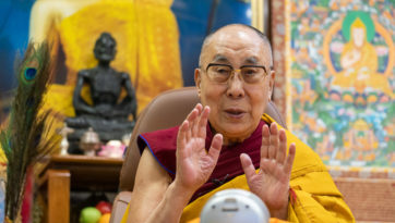 Diffusion Internet d’une initiation d'Avalokiteshvara