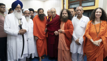 Visite à Harijan Sevak Sangh à l'Ashram Gandhi