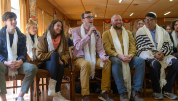 Rencontre avec des étudiants des États-Unis et d'Israël