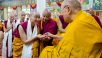 Ordination de moines et moniales novices à Dharamsala