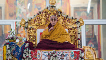 Soutra du Diamant coupeur à Bodhgaya